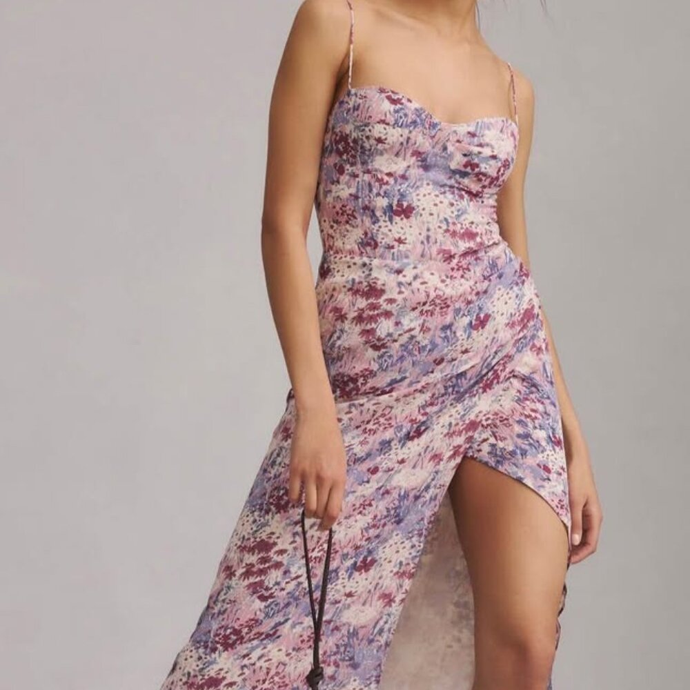 Reformation Kourtney Midi Dress - Size 8